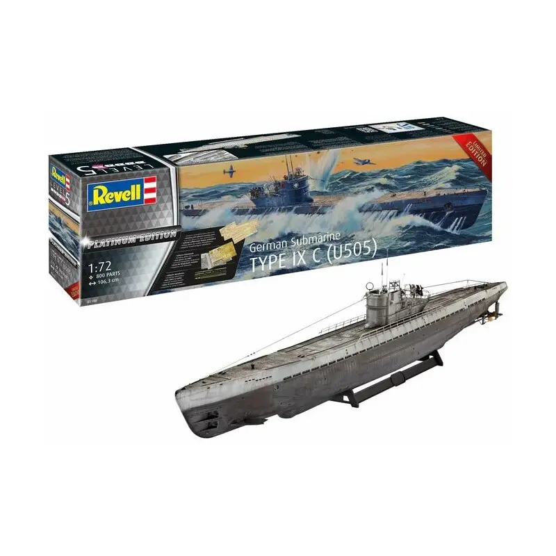 German Submarine Type IX C Platinum Ed