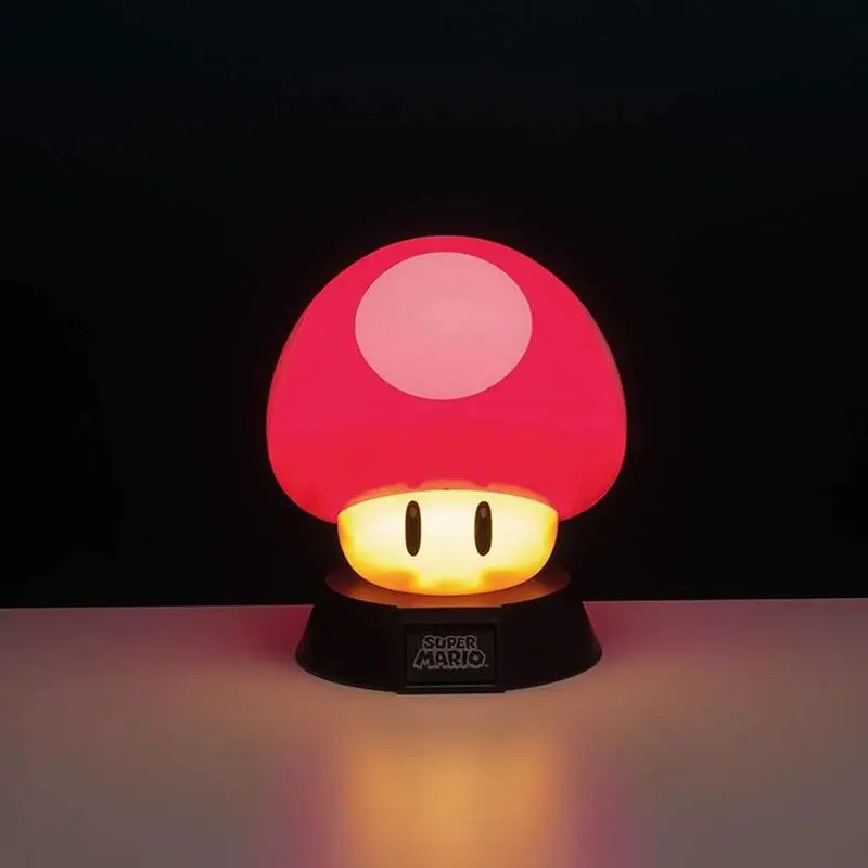 Super Mario Mushroom Lampe - 12 cm