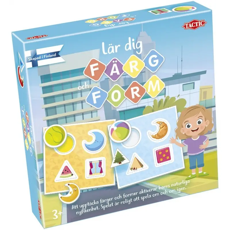 Lär dig Färg & Form - SVENSK