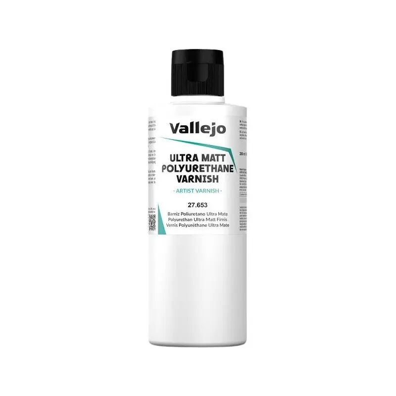 Vallejo Ultra Matt Poly Varnish 200ml