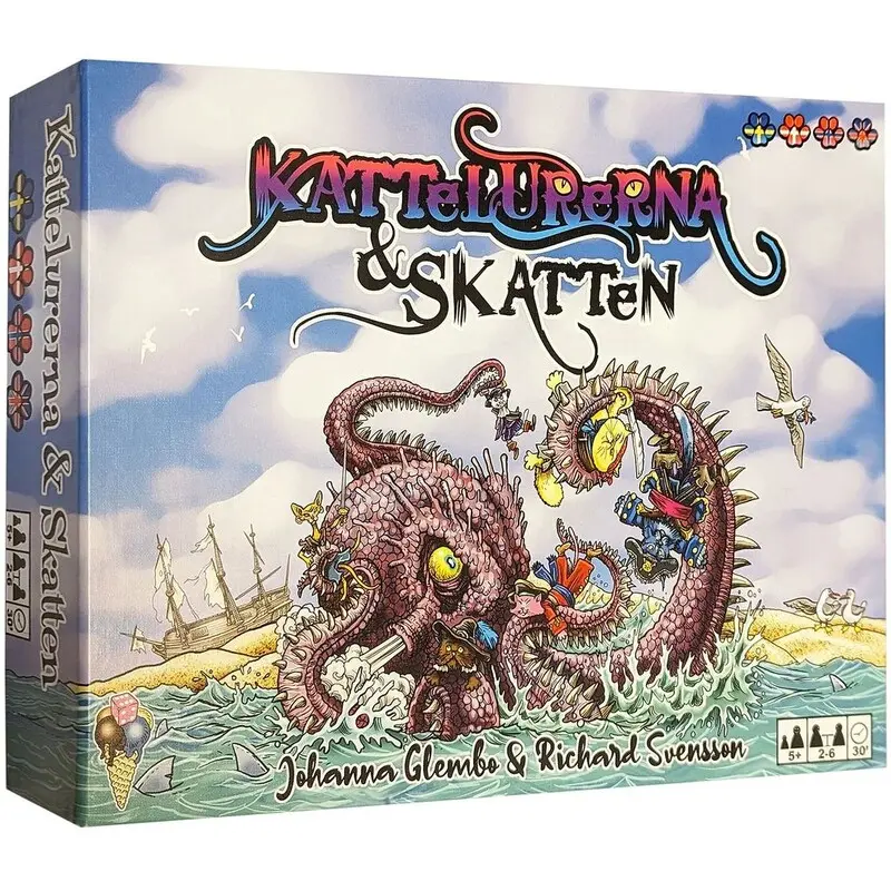 Kattelurerna & Skatten Brettspill