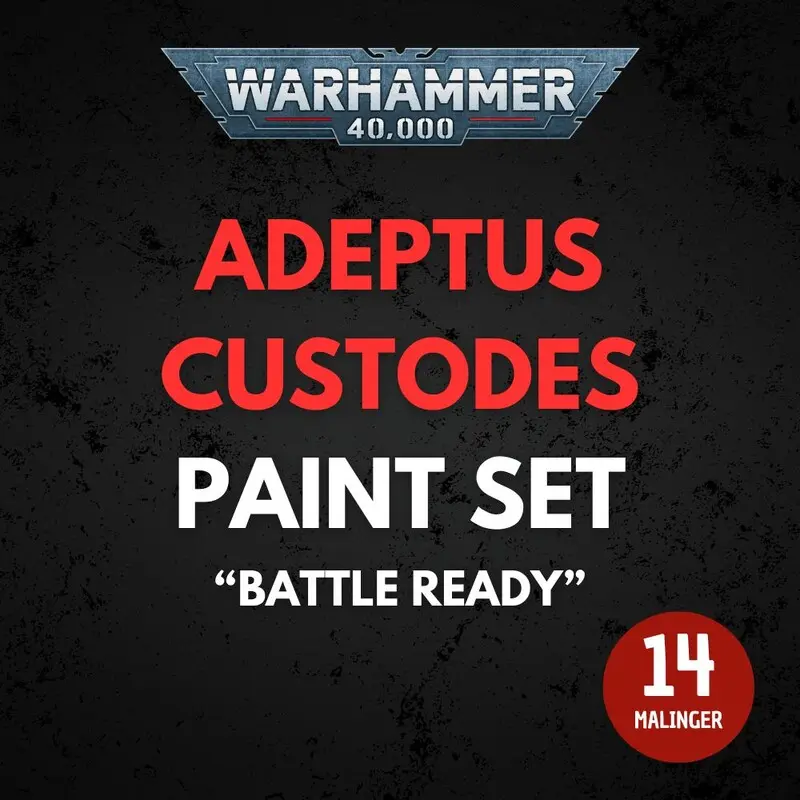 Adeptus Custodes Paint Set