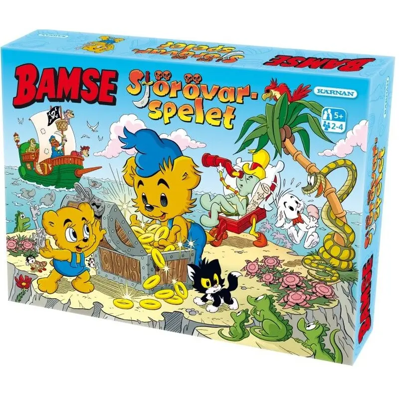 Bamse Sjörövarspelet - SVENSK