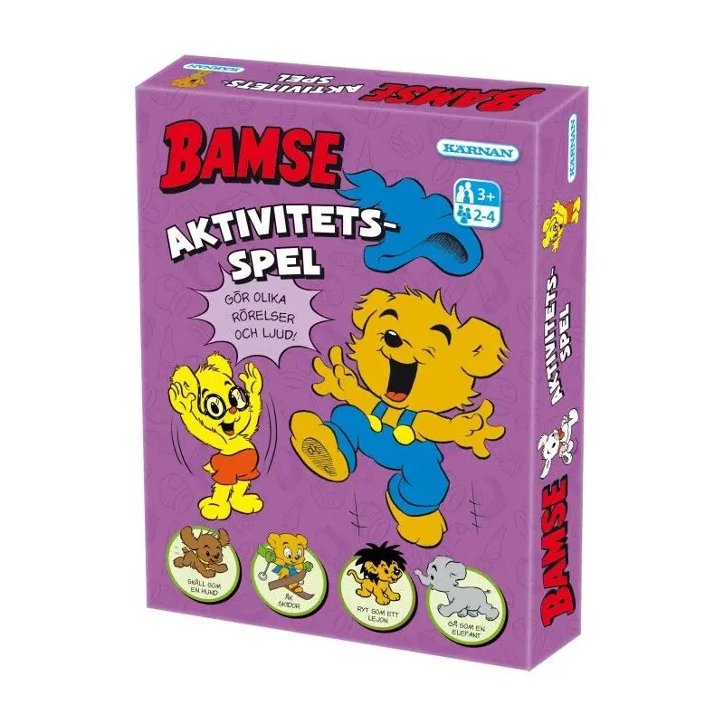 Bamse Aktivitetsspel - SVENSK