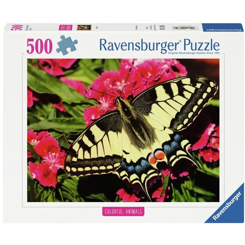 Butterfly 500 biter Puslespill