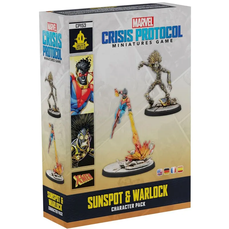 Marvel Crisis Protocol Sunspot & Warlock