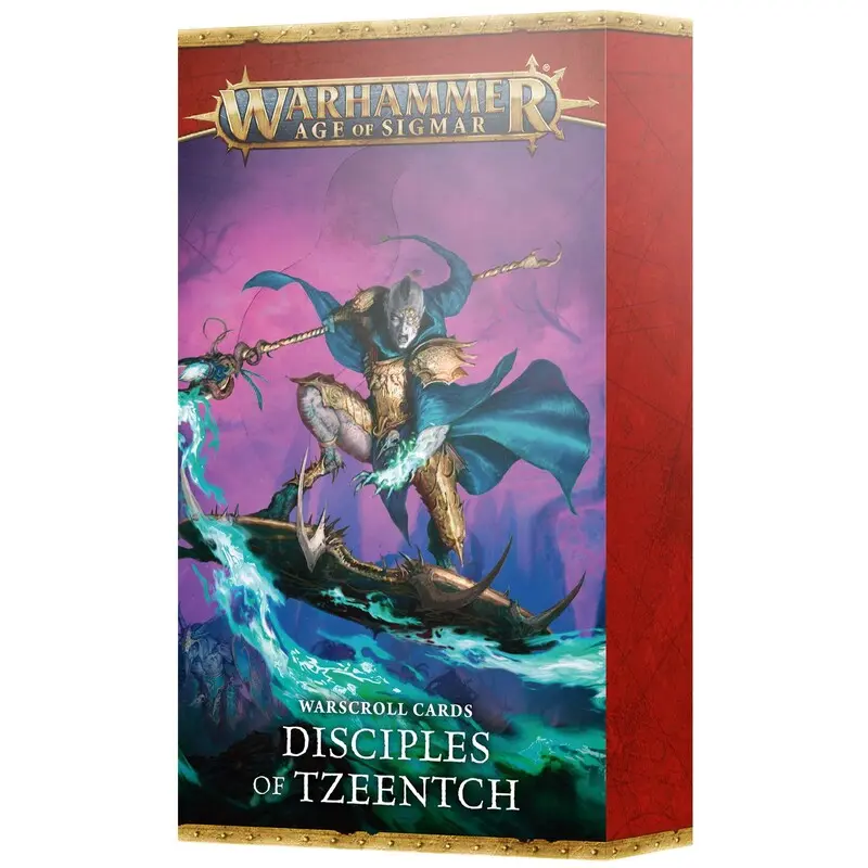 Disciples of Tzeentch Warscroll Cards