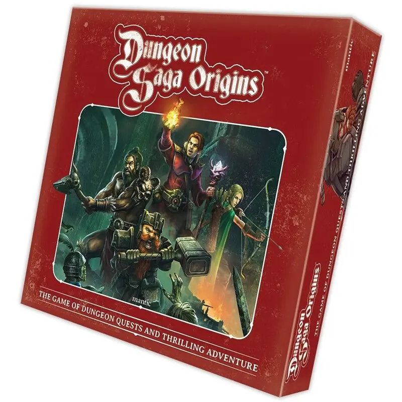 Dungeon Saga Origins Brettspill