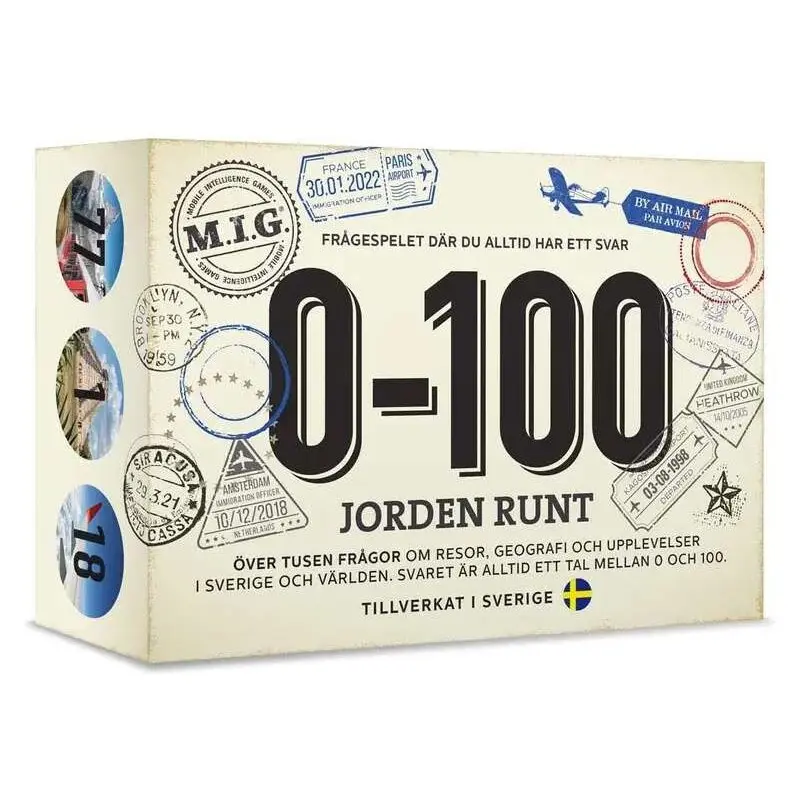 0-100 Jorden runt - SVENSK