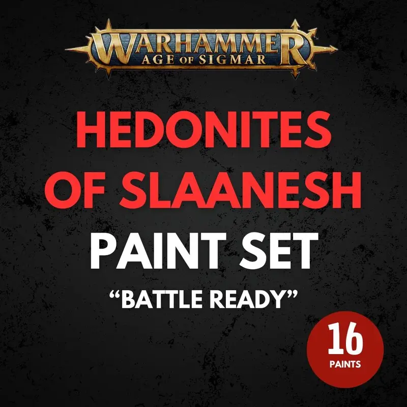 Hedonites of Slaanesh Paint Set