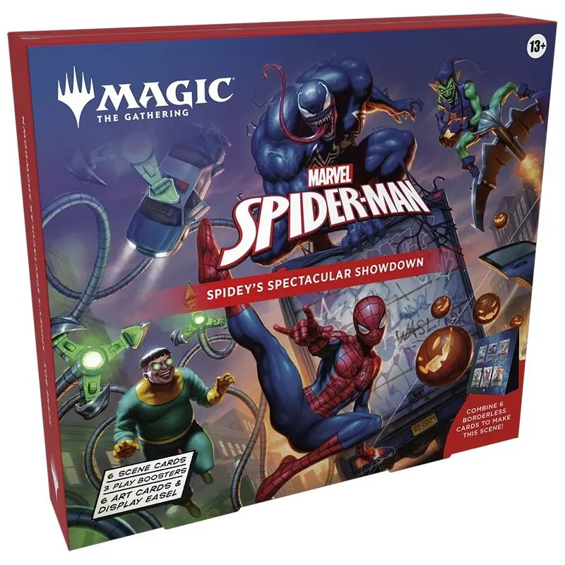 Magic Marvel Spider-Man Scene Box