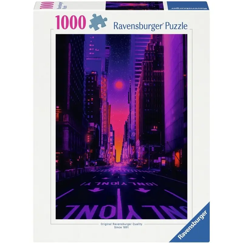 New York in Neon 1000 biter Puslespill