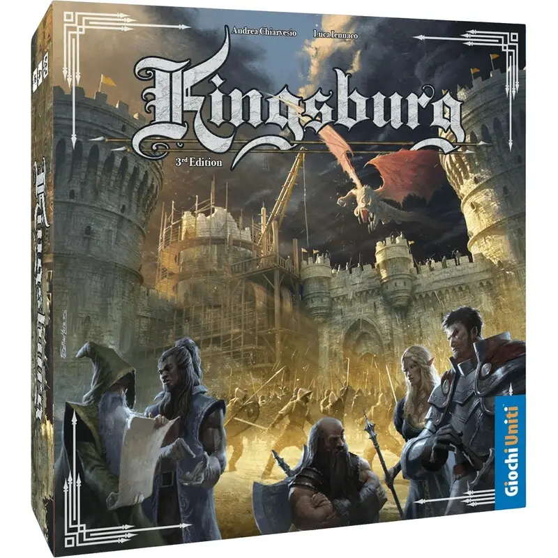 Kingsburg 3rd Edition Brettspill