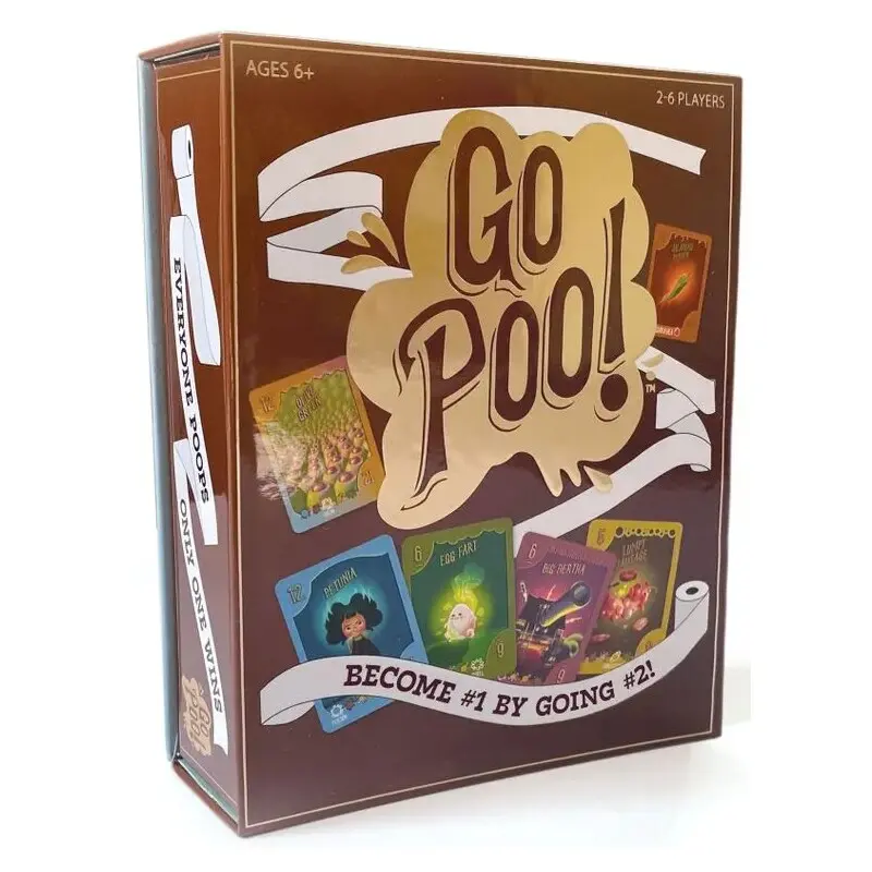 Go Poo The Game Partyspill