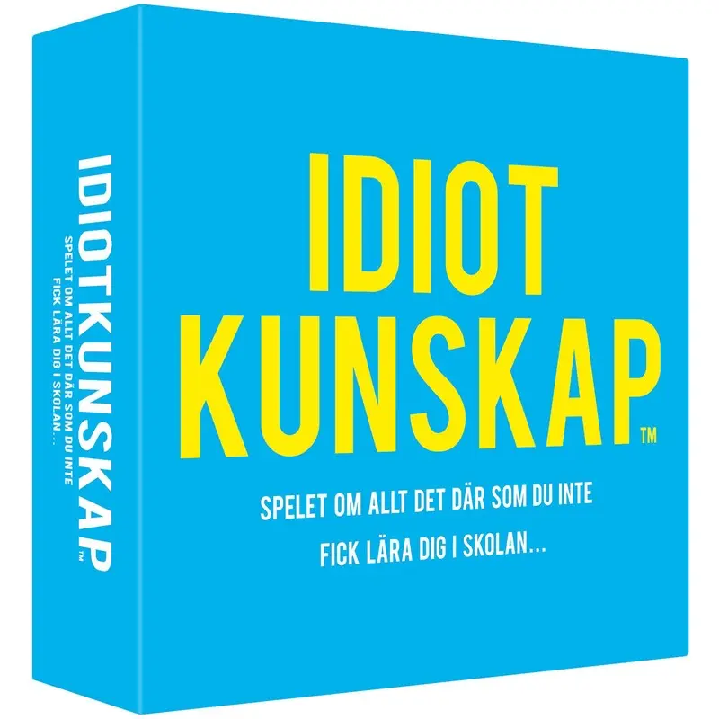 Idiotkunskap - SVENSK