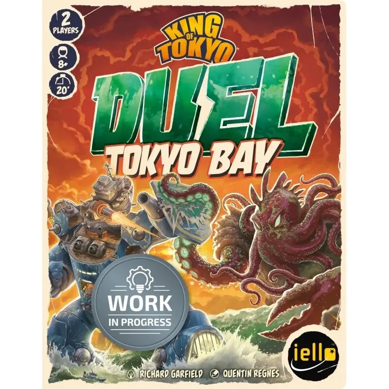King Of Tokyo Duel Tokyo Bay Brettspill