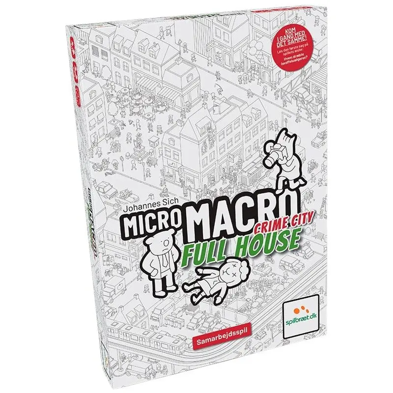 MicroMacro Crime City Full House - DANSK