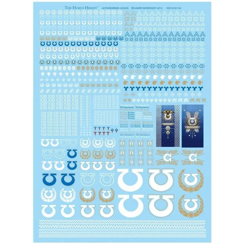 Ultramarines Legion Transfer Sheet