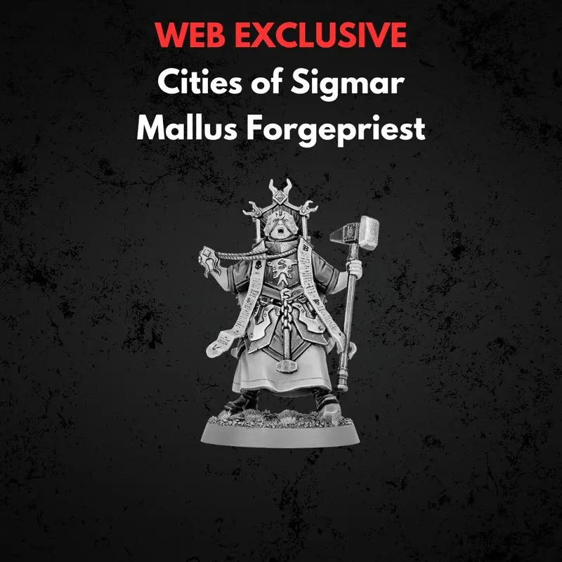 Cities of Sigmar Mallus Forgepriest