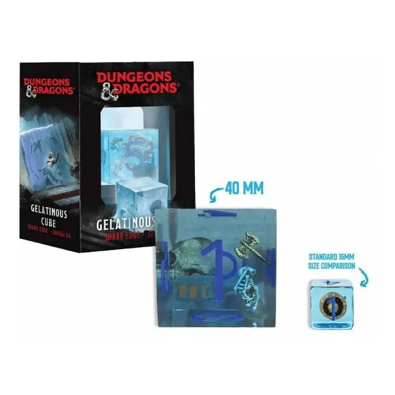 D&D Jumbo Gelatinous Cube D6