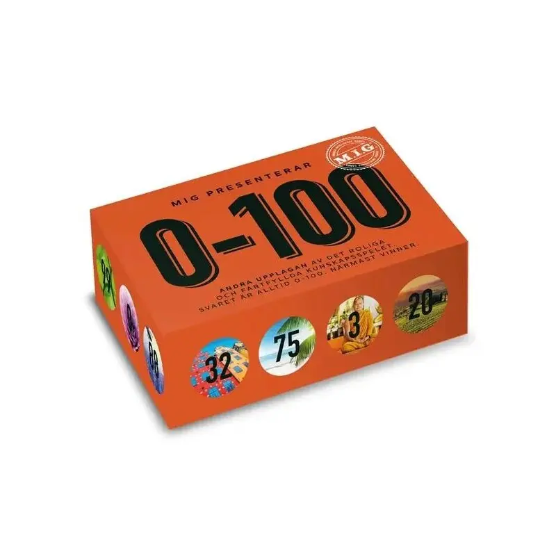 0-100 Orange - SVENSK