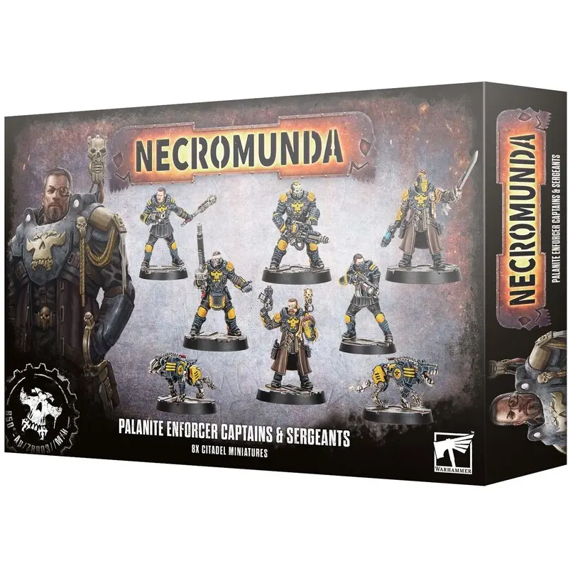Necromunda Enforcer Captains & Sergeants