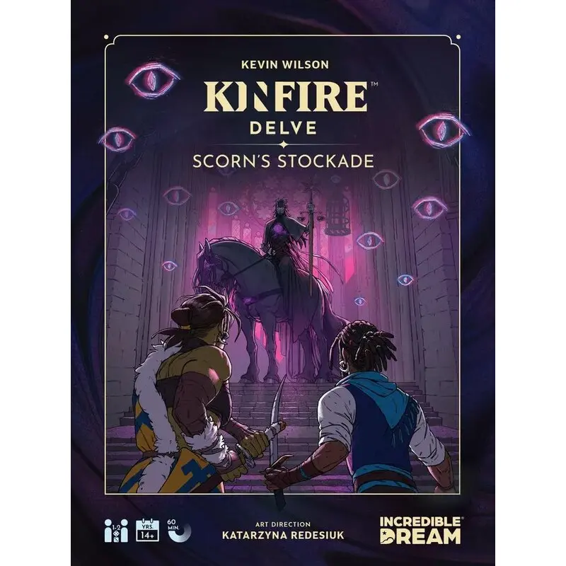 Kinfire Delve Scorns Stockade Brettspill