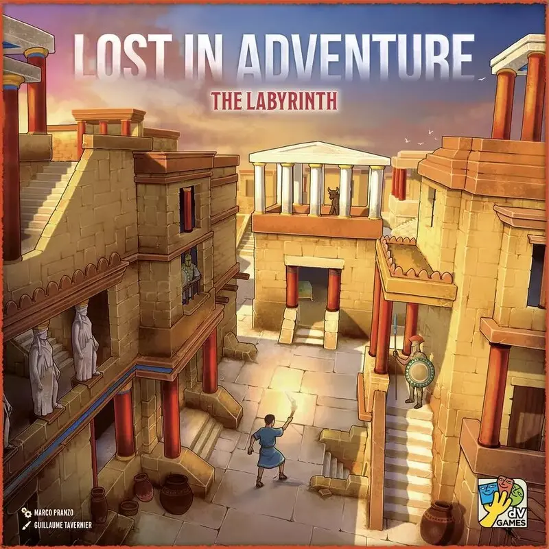 Lost In Adventure Labyrinth Brettspill