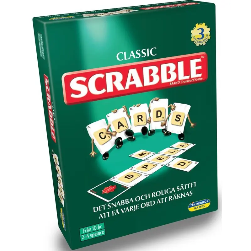 Scrabble Kortspel - SVENSK