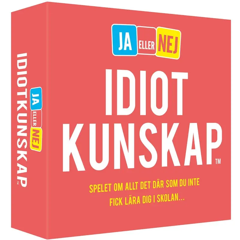 Idiotkunskap JA eller NEJ - SVENSK