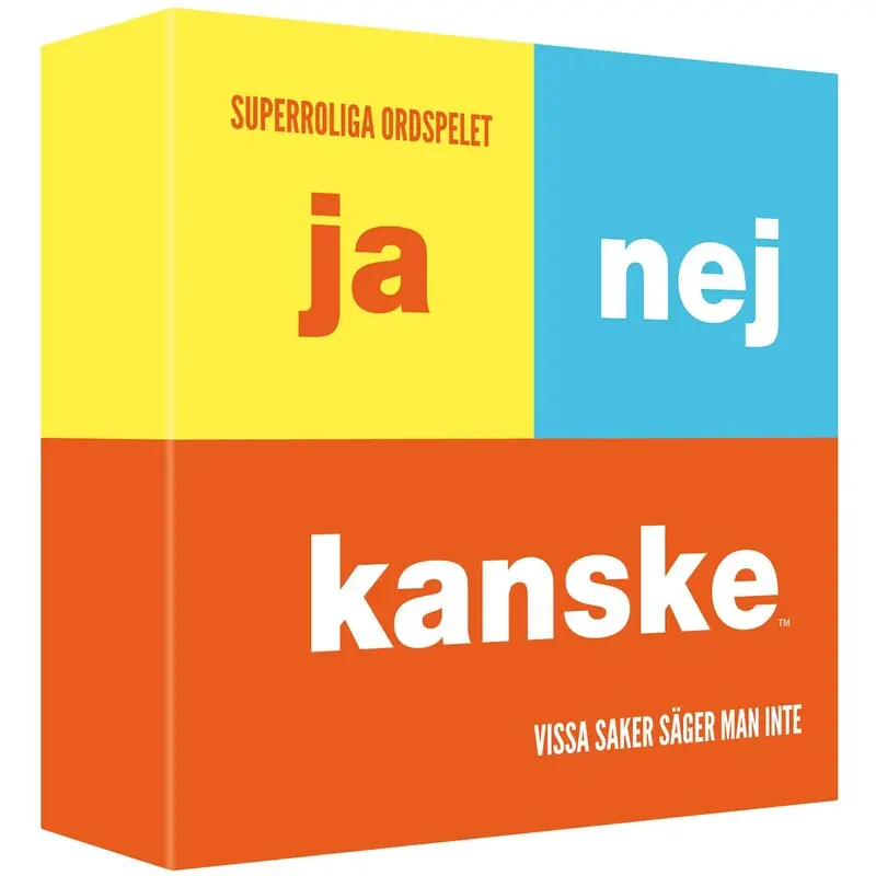 Ja Nej Kanske - SVENSK