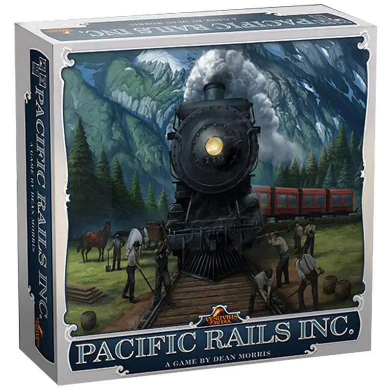 Pacific Rails Inc 2nd Edition Brettspill