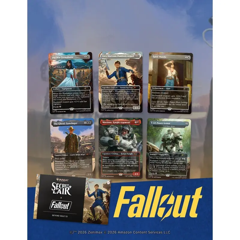 Magic Secret Lair x Fallout Vault 33
