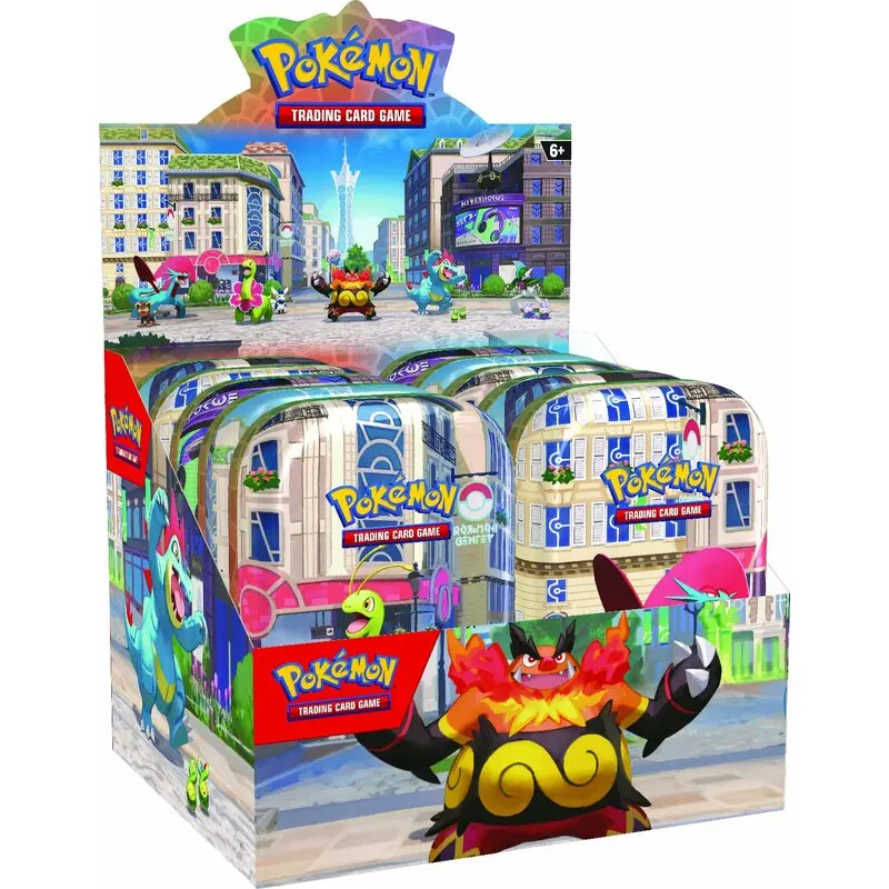Pokemon Mini Tin Lumiose City Display