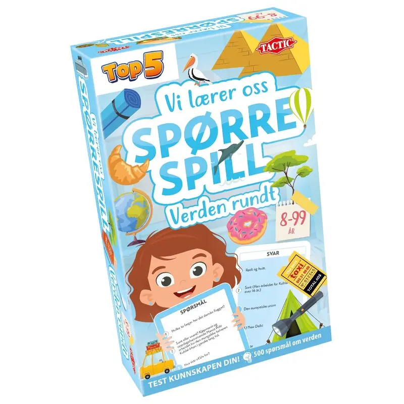 Spørrespill Verden Rundt Lærespill