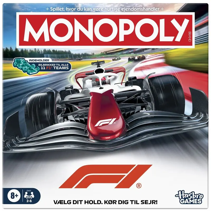 Monopoly Formula 1 - DANSK