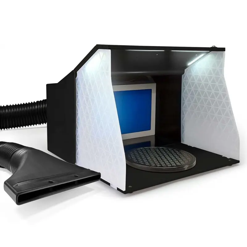 Airbrush Spray Booth - Med LED-lys