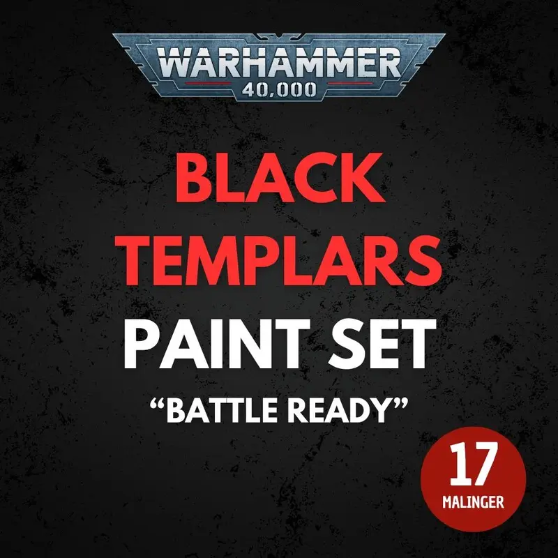 Black Templars Paint Set