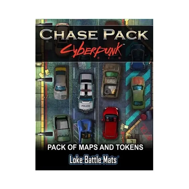 Chase Pack Cyberpunk Maps/Tokens Pack