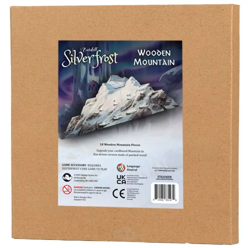 Everdell Silverfrost Wooden Mountain