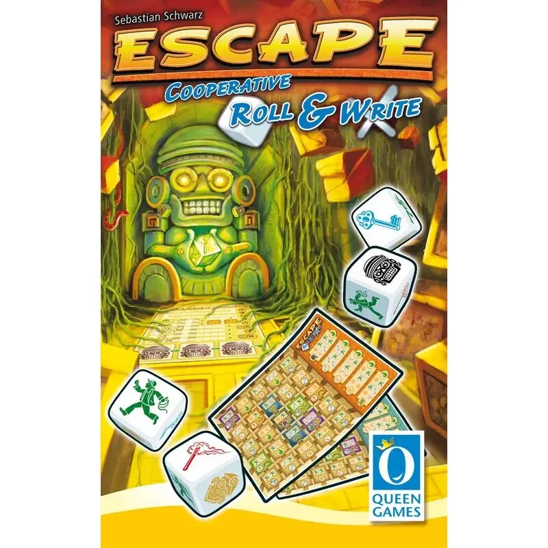 Escape Roll & Write Brettspill