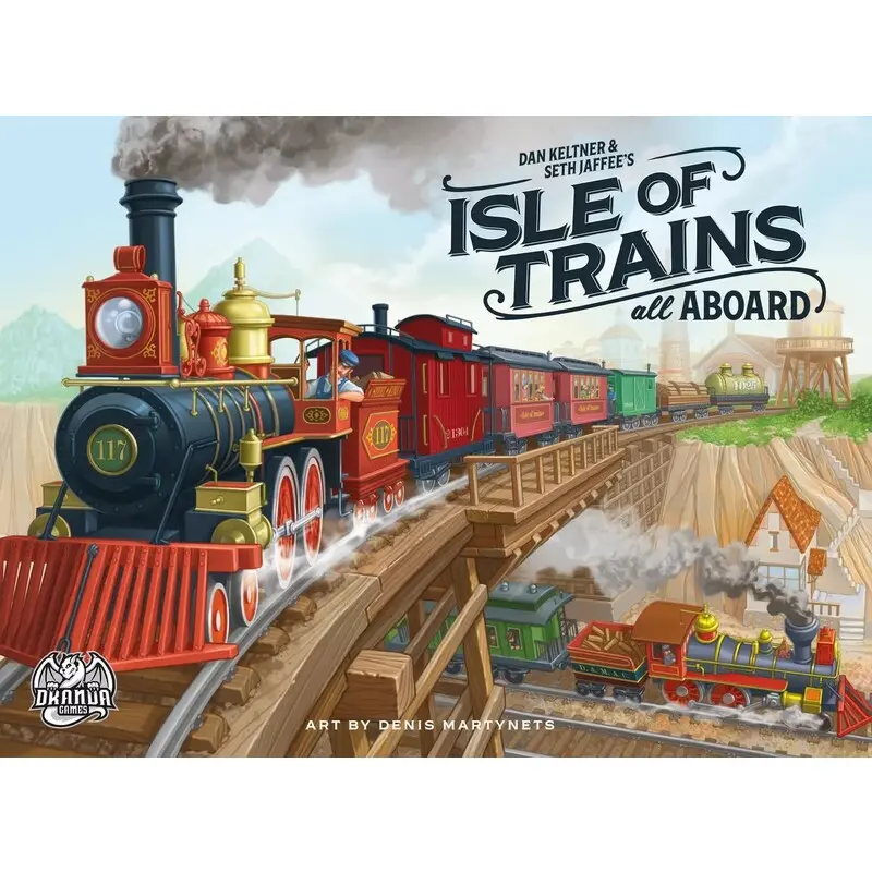 Isle of Trains All Aboard Brettspill