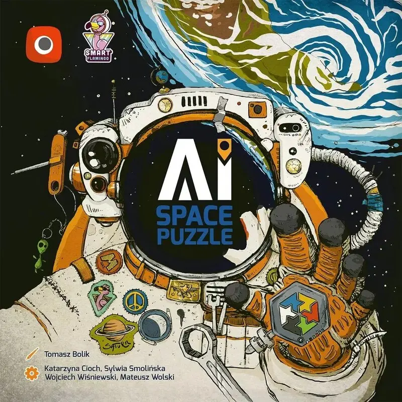 AI Space Puzzle Brettspill