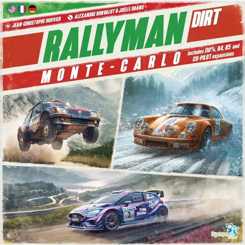Rallyman Dirt Monte Carlo Expansion