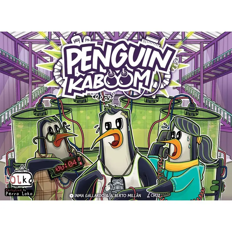 Penguin Kaboom Brettspill