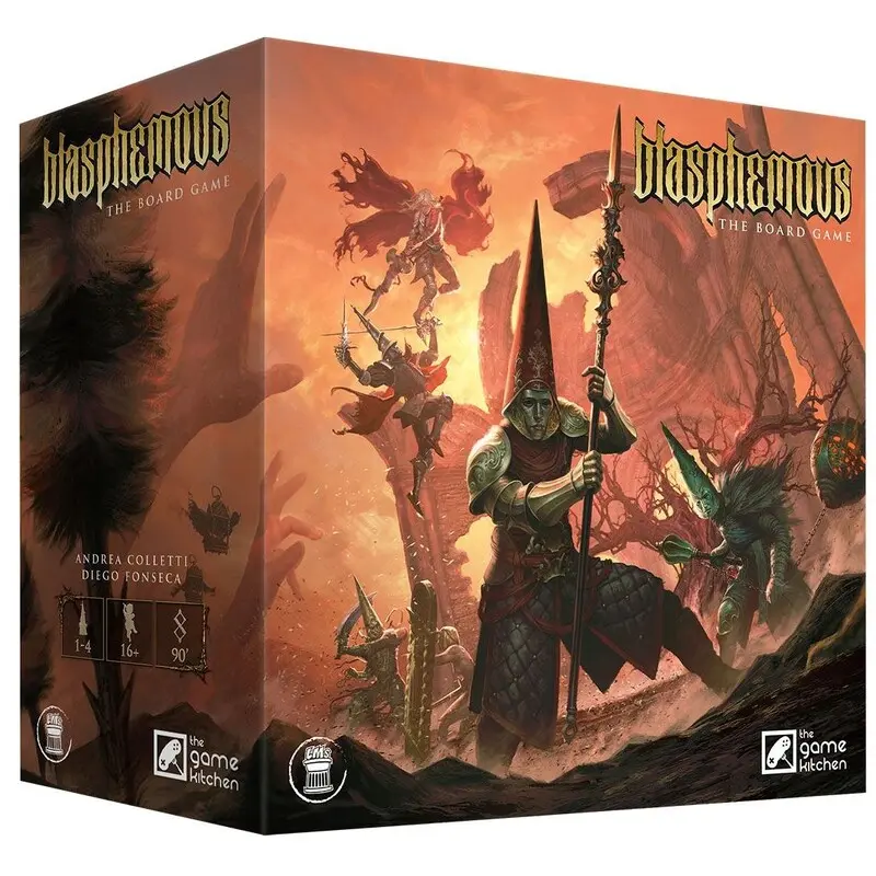 Blasphemous The Board Game Brettspill