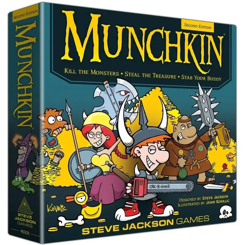 Munchkin Second Edition Brettspill