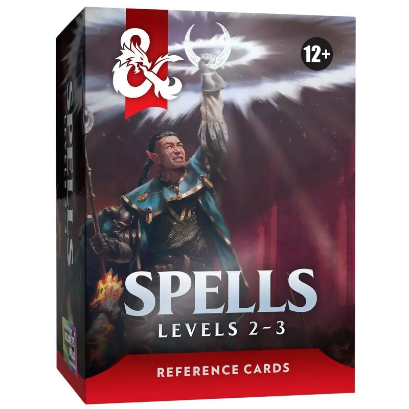 D&D Spells Levels 2-3