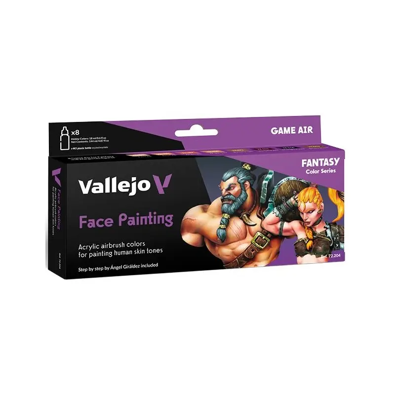 Vallejo Face Painting Set