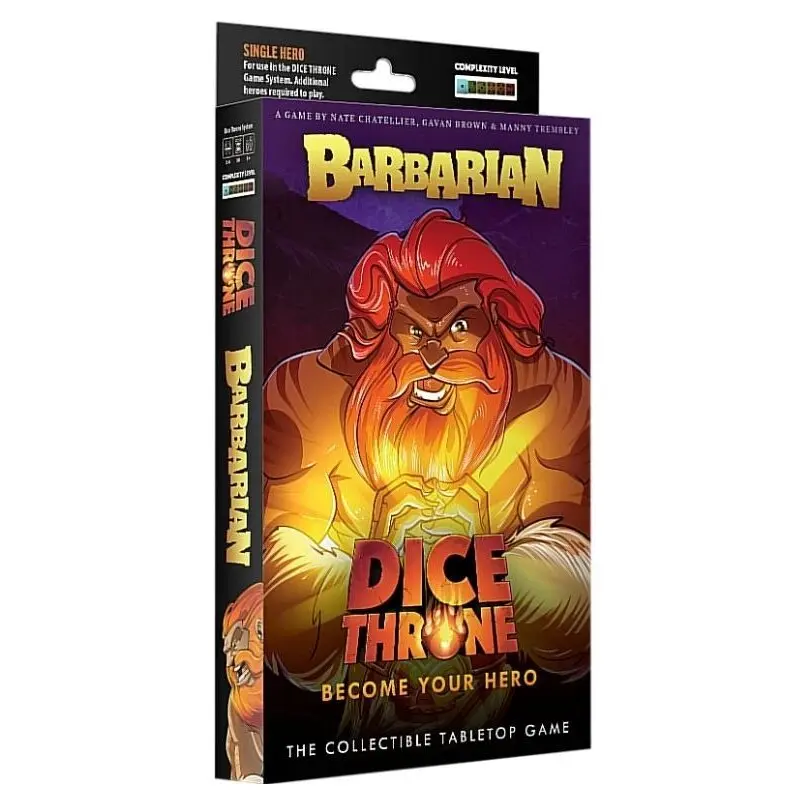 Dice Throne Barbarian Hero Pack